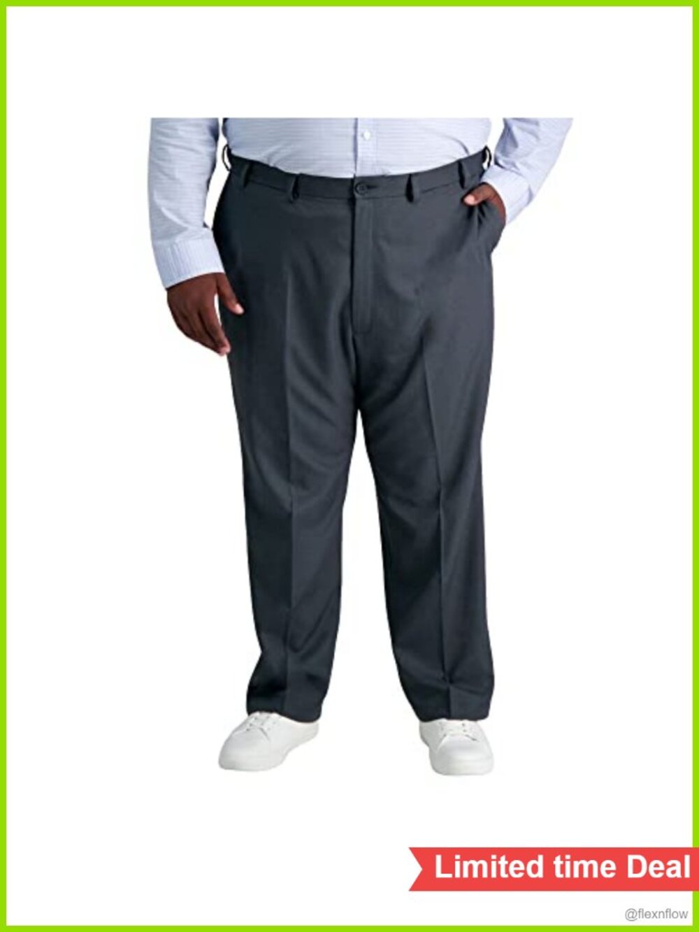Classic Fit Cool 18 Pro Golf Pant 100% Polyester UPF Expandable Waistband